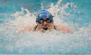 1 May 2015; Shauna O'Brien, UCD, on her way to winning the women's 50m Butterfly event during the 2015 Irish Open Swimming Championships at the National Aquatic Centre, Abbotstown, Dublin. Photo by Sportsfile