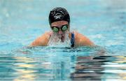 1 May 2015; Olivia Anderson, NCSA, on her way to winning the semi-final of the women's 100m breaststroke  event, during the 2015 Irish Open Swimming Championships at the National Aquatic Centre, Abbotstown, Dublin. Photo by Sportsfile