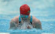 1 May 2015; Mona McSharry, Marlin, Tipperary, during the women's 100m breaststroke semi-final. 2015 Irish Open Swimming Championships at the National Aquatic Centre, Abbotstown, Dublin. Picture credit: Piaras Ó Mídheach / SPORTSFILE