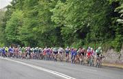 21 May 2008; A general view of the peloton passing through Killarney. FBD Insurance Ras 2008 - Stage 4, Corofin - Tralee. Picture credit: Stephen McCarthy / SPORTSFILE