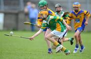 29 May 2008; Conal Purcell, St Francis Xavier, in action against Ian Jesson, St Patrick's. Allianz Cumann na mBunscol Finals, Corn Johnson, Mooney and O'Brien, St Francis Xavier, Coolmine, Dublin v St Patrick's, Drumcondra, Dublin, Parnell, Park, Dublin. Picture credit: Matt Browne / SPORTSFILE