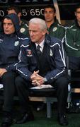 29 May 2008; Republic of Ireland manager Giovanni Trapattoni during the game. International Friendly, Republic of Ireland v Colombia, Craven Cottage, London, England. Picture credit: David Maher / SPORTSFILE *** Local Caption ***