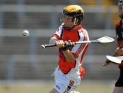 1 June 2008; Michael Lennon, Armagh, shoots to score his side's second goal. ESB Ulster Minor Hurling Championship Semi-Final, Armagh v Down, Casement Park, Belfast, Co. Antrim. Photo by Sportsfile
