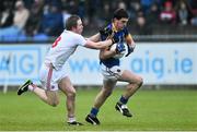 2 May 2015; Colin O'Riordan, Tipperary, is tackled by Frank Burns, Tyrone. EirGrid GAA All-Ireland U21 Football Championship Final, Tipperary v Tyrone. Parnell Park, Dublin. Picture credit: Ramsey Cardy / SPORTSFILE