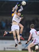 2 May 2015; Cathal McShane, Tyrone, in action against Steven O'Brien, Tipperary. EirGrid GAA All-Ireland U21 Football Championship Final, Tipperary v Tyrone. Parnell Park, Dublin. Picture credit: Ramsey Cardy / SPORTSFILE