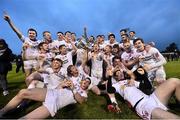 2 May 2015; The Tyrone team celebrate after the match. EirGrid GAA All-Ireland U21 Football Championship Final, Tipperary v Tyrone. Parnell Park, Dublin. Picture credit: Oliver McVeigh / SPORTSFILE