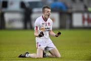 2 May 2015; Tyrone's Mark Kavanagh celebrates at the final whistle. EirGrid GAA All-Ireland U21 Football Championship Final, Tipperary v Tyrone. Parnell Park, Dublin. Picture credit: Ramsey Cardy / SPORTSFILE