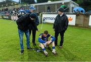 2 May 2015; A dejected Ian Fahey, Tipperary, with by supporters after the final whistle. EirGrid GAA All-Ireland U21 Football Championship Final, Tipperary v Tyrone. Parnell Park, Dublin. Picture credit: Oliver McVeigh / SPORTSFILE