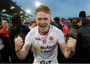 2 May 2015; Conor Meyler, Tyrone, celebrates after the final whistle. EirGrid GAA All-Ireland U21 Football Championship Final, Tipperary v Tyrone. Parnell Park, Dublin. Picture credit: Oliver McVeigh / SPORTSFILE