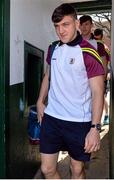 3 May 2015; Damien Comer, Galway, arrives for the match. Connacht GAA Football Senior Championship, Preliminary Round, New York v Galway. Gaelic Park, New York, USA. Picture credit: Ray Ryan / SPORTSFILE