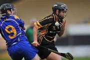 1 June 2008; Kelly Ann Cotterall, Kilkenny, in action against Philly Fogarty, Tipperary. Gala All-Ireland Senior Camogie Championship, Kilkenny v Tipperary, Nowlan Park, Co. Kilkenny. Picture credit: Brian Lawless / SPORTSFILE