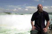 16 June 2000; John Hayes during an Ireland Rugby visit to Niagara Falls in Ontario, Canada. Photo by Matt Browne/Sportsfile