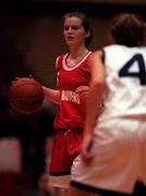 28 January 2000; Denise Walsh of Tolka Rovers during the Senior Women's Sprite Cup Semi-Final between Tolka Rovers and Meteors at the National Basketball Arena in Tallaght, Dublin. Photo By Brendan Moran/Sportsfile
