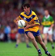16 July 2000; Peadar McMahon of Clare during the Bank of Ireland Munster Senior Football Championship Final between Kerry and Clare at the Gaelic Grounds in Limerick. Photo By Brendan Moran/Sportsfile