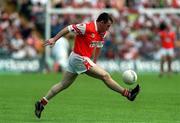 16 July 2000; Cathal O'Rourke of Armagh during the Bank of Ireland Ulster Senior Football Championship Final match between Armagh and Derry at St Tiernach's Park in Clones, Monaghan. Photo by Damien Eagers/Sportsfile