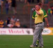 16 July 2000; Kerry manager Paidi O'Se during the Bank of Ireland Munster Senior Football Championship Final between Kerry and Clare at the Gaelic Grounds in Limerick. Photo By Brendan Moran/Sportsfile