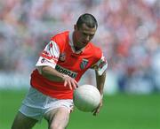 16 July 2000; Steven McDonnell of Armagh during the Bank of Ireland Ulster Senior Football Championship Final match between Armagh and Derry at St Tiernach's Park in Clones, Monaghan. Photo by Damien Eagers/Sportsfile