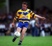 16 July 2000; Denis O'Driscoll of Clare during the Bank of Ireland Munster Senior Football Championship Final between Kerry and Clare at the Gaelic Grounds in Limerick. Photo by Ray Lohan/Sportsfile