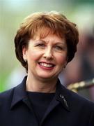 16 July 2000; President of Ireland Mary McAleese ahead of the Bank of Ireland Munster Senior Football Championship Final between Kerry and Clare at the Gaelic Grounds in Limerick. Photo by Ray Lohan/Sportsfile