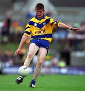 16 July 2000; David Russell of Clare during the Bank of Ireland Munster Senior Football Championship Final between Kerry and Clare at the Gaelic Grounds in Limerick. Photo by Ray Lohan/Sportsfile