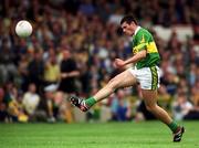 16 July 2000; Aodan MacGearailt of Kerry during the Bank of Ireland Munster Senior Football Championship Final between Kerry and Clare at the Gaelic Grounds in Limerick. Photo By Brendan Moran/Sportsfile