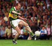 16 July 2000; Liam Hassett of Kerry during the Bank of Ireland Munster Senior Football Championship Final between Kerry and Clare at the Gaelic Grounds in Limerick. Photo by Ray Lohan/Sportsfile