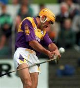 4 June 1995; George O'Connor of Wexford during the Guinness Leinster Senior Hurling Championship Quarter-Final match between Wexford and Westmeath at Dr Cullen Park in Carlow. Photo by Ray McManus/Sportsfile