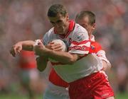16 July 2000; Sean Martin Lockhart of Derry during the Bank of Ireland Ulster Senior Football Championship Final match between Armagh and Derry at St Tiernach's Park in Clones, Monaghan. Photo by Damien Eagers/Sportsfile