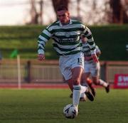 23 January 2000; Billy Woods of Shamrock Rovers during the Eircom League Premier Division match between Shamrock Rovers and UCD at Morton Stadium in Santry, Dublin. Photo by David Maher/Sportsfile