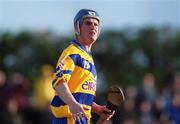 28 May 2000; Eamonn Taaffe of Clare during the Senior Hurling Challenge match between Kilkenny and Clare at Young Ireland's GAA Grounds in Kilkenny. Photo by Ray McManus/Sportsfile