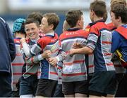 4 May 2015; Mullingar players celebrate at the final whistle. U13 McGowan Cup Final, Mullingar v Tullamore.  Picture credit: Sam Barnes / SPORTSFILE