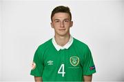 22 April 2015; Conor Masterson, Republic of Ireland. Republic of Ireland U17 Squad Portraits and Squad Photo ahead of UEFA U17 Finals, Johnstown House Hotel, Enfield, Co. Meath. Picture credit: Pat Murphy / SPORTSFILE