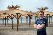 6 May 2015; Republic of Ireland manager Tom Mohan after a press conference ahead of their UEFA European Under-17 Championship Group D match against The Netherlands. Republic of Ireland Under-17 Pre-Tournament Press Conference, Sunset Resort hotel, Pomorie, Bulgaria. Picture Credit; Pat Murphy / SPORTSFILE