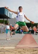31 May 2008; Jake McCabe, St. Joseph's CBS, Drogheda, Co. Louth, who finished third in the Junior Boys Long Jump. Kit Kat Irish Schools Track & Field Final, Tullamore Harriers Stadium, Tullamore, Co. Offaly. Photo by Sportsfile