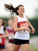 31 May 2008; C. McMahon, Belfast Royal Academy, Co. Antrim, on her way to winning the Inter Girls 800m. Kit Kat Irish Schools Track & Field Final, Tullamore Harriers Stadium, Tullamore, Co. Offaly. Photo by Sportsfile