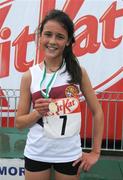 31 May 2008; C. McMahon, Belfast Royal Academy, who won the Inter Girls 800m. Kit Kat Irish Schools Track & Field Final, Tullamore Harriers Stadium, Tullamore, Co. Offaly. Photo by Sportsfile