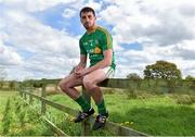 7 May 2015; Leitrim captain Sean McWeeney in attendance at the launch of the 2015 Connacht GAA Football Championship. Connacht GAA Centre, Bekan, Claremorris, Co. Mayo. Picture credit: Matt Browne / SPORTSFILE