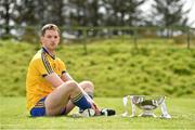 7 May 2015; Roscommon captain Niall Carty in attendance at the launch of the 2015 Connacht GAA Football Championship. Connacht GAA Centre, Bekan, Claremorris, Co. Mayo. Picture credit: Matt Browne / SPORTSFILE