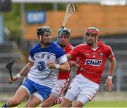 3 May 2015; Maurice Shanahan, Waterford, in action against Shane O'Neill, left, and Mark Ellis, Cork. Allianz Hurling League, Division 1 Final, Cork v Waterford. Semple Stadium, Thurles, Co. Tipperary. Picture credit: Ray McManus / SPORTSFILE