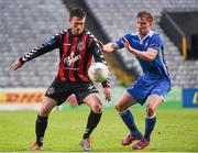 8 May 2015; Robbie Creevy, Bohemians, in action against Paul O'Conor, Limerick FC. SSE Airtricity League Premier Division, Bohemians v Limerick FC, Dalymount Park, Dublin. Picture credit: David Maher / SPORTSFILE