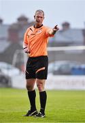 8 May 2015; Referee Ryan Stewart. SSE Airtricity League Premier Division, Bohemians v Limerick FC, Dalymount Park, Dublin. Picture credit: David Maher / SPORTSFILE