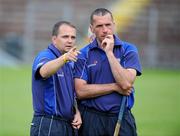 11 June 2008; Waterford team manager Davy Fitzgerald, left, with secletor Peter Queally during squad training. Walsh Park, Waterford. Picture credit: Matt Browne / SPORTSFILE