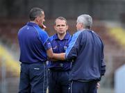 11 June 2008; Waterford team manager Davy Fitzgerald, centre, with secletors Peter Queally, left, and Maurice Geary during squad training. Walsh Park, Waterford. Picture credit: Matt Browne / SPORTSFILE
