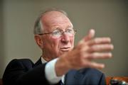 13 June 2008; Former Republic of Ireland manager Jack Charlton attends the EURO 88 team reunion celebrity Lunch. Four Seasons Hotel, Dublin. Picture credit: David Maher / SPORTSFILE