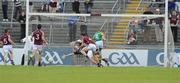 15 June 2008; Declan Maxwell, Leitrim, scores a goal against Galway. GAA Football Connacht Senior Championship Semi-Final, Galway v Leitrim, Pearse Stadium, Galway. Picture credit: Ray Ryan / SPORTSFILE