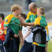 15 June 2008; Declan Maxwell, Leitrim, signs some autographs after the match against Galway. GAA Football Connacht Senior Championship Semi-Final, Galway v Leitrim, Pearse Stadium, Galway. Picture credit: Ray Ryan / SPORTSFILE