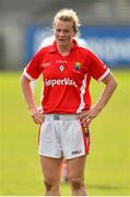 9 May 2015; Briege Corkery, Cork, reacts after the game finished with a tie. TESCO HomeGrown Ladies National Football League, Division 1 Final, Cork v Galway. Parnell Park, Dublin. Picture credit: Cody Glenn / SPORTSFILE