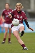 9 May 2015; Tracey Leonard, Galway. TESCO HomeGrown Ladies National Football League, Division 1 Final, Cork v Galway. Parnell Park, Dublin. Picture credit: Cody Glenn / SPORTSFILE