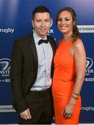9 May 2015; Fergal Meehan and Kelly Fitzgibbon at the Leinster Rugby Awards Ball. The Leinster Rugby Awards Ball took place, at the Double Tree by Hilton hotel, Dublin, in front of over 500 attendees as Leinster Rugby celebrated the achievements of those both on and off the field in both the domestic and the professional game. On the night Sean Cronin was awarded the Bank of Ireland Leinster Rugby Players' Player of the Year and Jack Conan was awarded the Samsung Galaxy S6 Young Player of the Year award. RTÉ's Darragh Maloney was MC for the evening as Leinster Rugby Head Coach Matt O'Connor, Captain Jamie Heaslip and the rest of the players also took the opportunity to celebrate the careers of Leinster Rugby stalwarts Gordon D'Arcy and Shane Jennings. Picture credit: Stephen McCarthy / SPORTSFILE