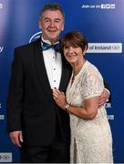 9 May 2015; Frank and Joan Doherty at the Leinster Rugby Awards Ball. The Leinster Rugby Awards Ball took place, at the Double Tree by Hilton hotel, Dublin, in front of over 500 attendees as Leinster Rugby celebrated the achievements of those both on and off the field in both the domestic and the professional game. On the night Sean Cronin was awarded the Bank of Ireland Leinster Rugby Players' Player of the Year and Jack Conan was awarded the Samsung Galaxy S6 Young Player of the Year award. RTÉ's Darragh Maloney was MC for the evening as Leinster Rugby Head Coach Matt O'Connor, Captain Jamie Heaslip and the rest of the players also took the opportunity to celebrate the careers of Leinster Rugby stalwarts Gordon D'Arcy and Shane Jennings. Picture credit: Stephen McCarthy / SPORTSFILE